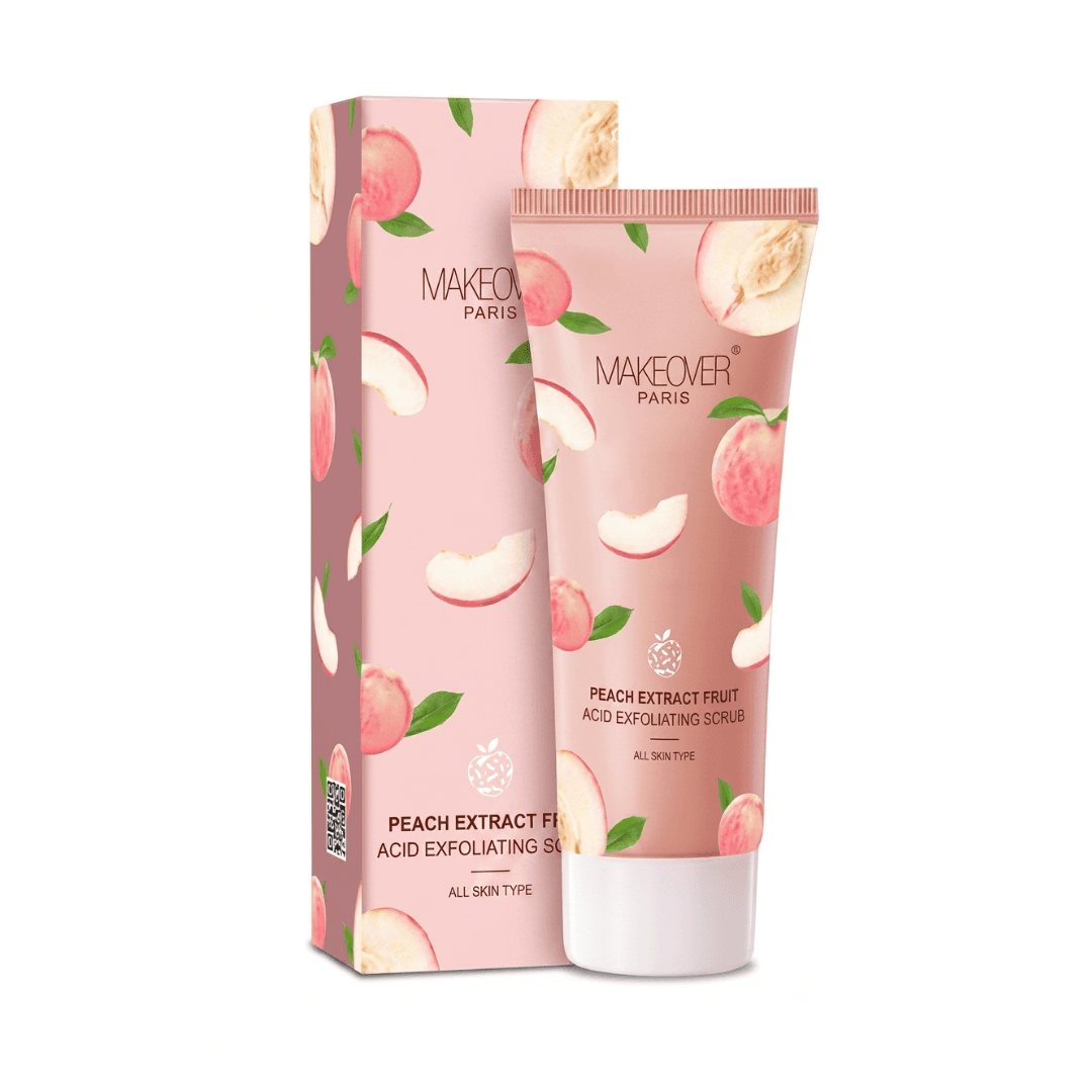 Peach Extract Scrub | Gently Exfoliate & Revitalize Your Skin